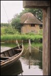 Das Seilerhaus mit Boot im Vordergrund