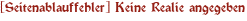 [Seitenablauffehler] Keine Realie angegeben