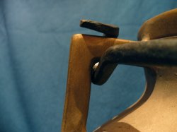 Detail des Henkels und der Handhabe