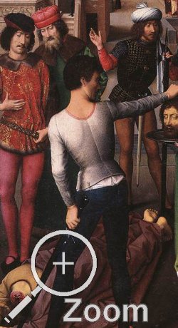 Memling, Tryptichon mit der mystischen Verm�hlung der hl. Katharina, 1479