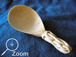 Replik eines L�ffelfundes aus der Latrine des Spitals in Bad Windsheim, Franken