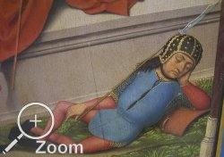 Beispiel eines Leibchens mit Haken-.und �senverschluss. N�rnberg, sp�tes 15tes Jahrhundert