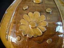 Detail der Blumenverzierung