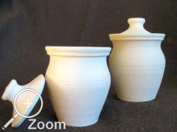 Keramiktpfe nach Funden aus Bad Windsheim, nahe Nrnberg