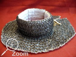 Ringpanzerkragen mit Nrnberger Herstellermarke