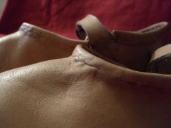 Detail der Schaftrandverstrkung