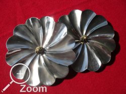 Spiralfrmig getriebene sptgotische Schwebscheiben nach einer Grabplatte aus Franken