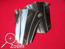 Sptgotische Beintaschen mit Faltengraten