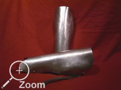 Plattenbeinschienen, aus einem Stck getrieben