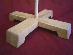 Detail des schweren Fusses