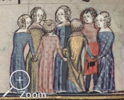 Gemusterte Kleidung aus dem Alexanderroman: Brokat-und Damaststoffe sowie Applikationen