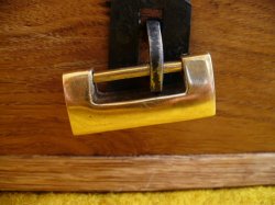 Schloss an einem K�stchen