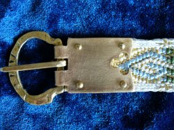 Schnallenblech und Schnalle