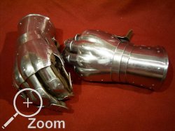 Panzerhandschuhe englischen und spteren deutschen Typs